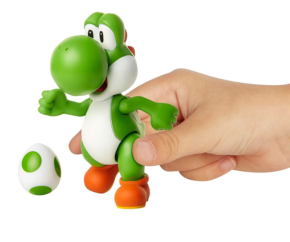 Игровая фигурка Super Mario Зеленый Йоши, с артикуляцией, 10 см (68522-RF1) - фото 5