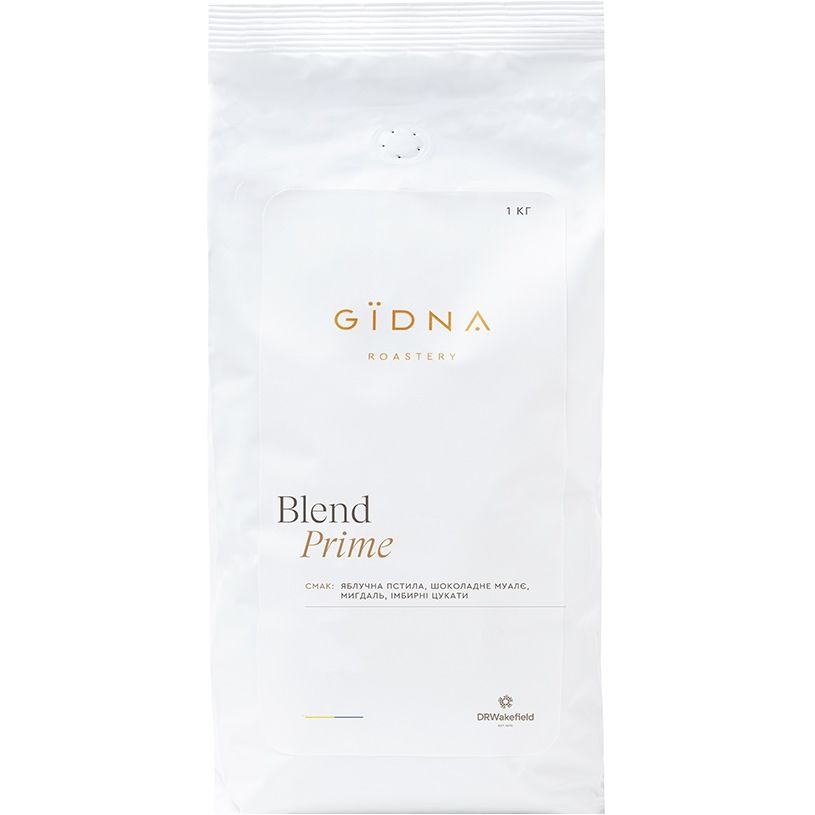 Кофе в зернах Gidna Roastery Blend Prime Prime Espresso 1 кг - фото 1