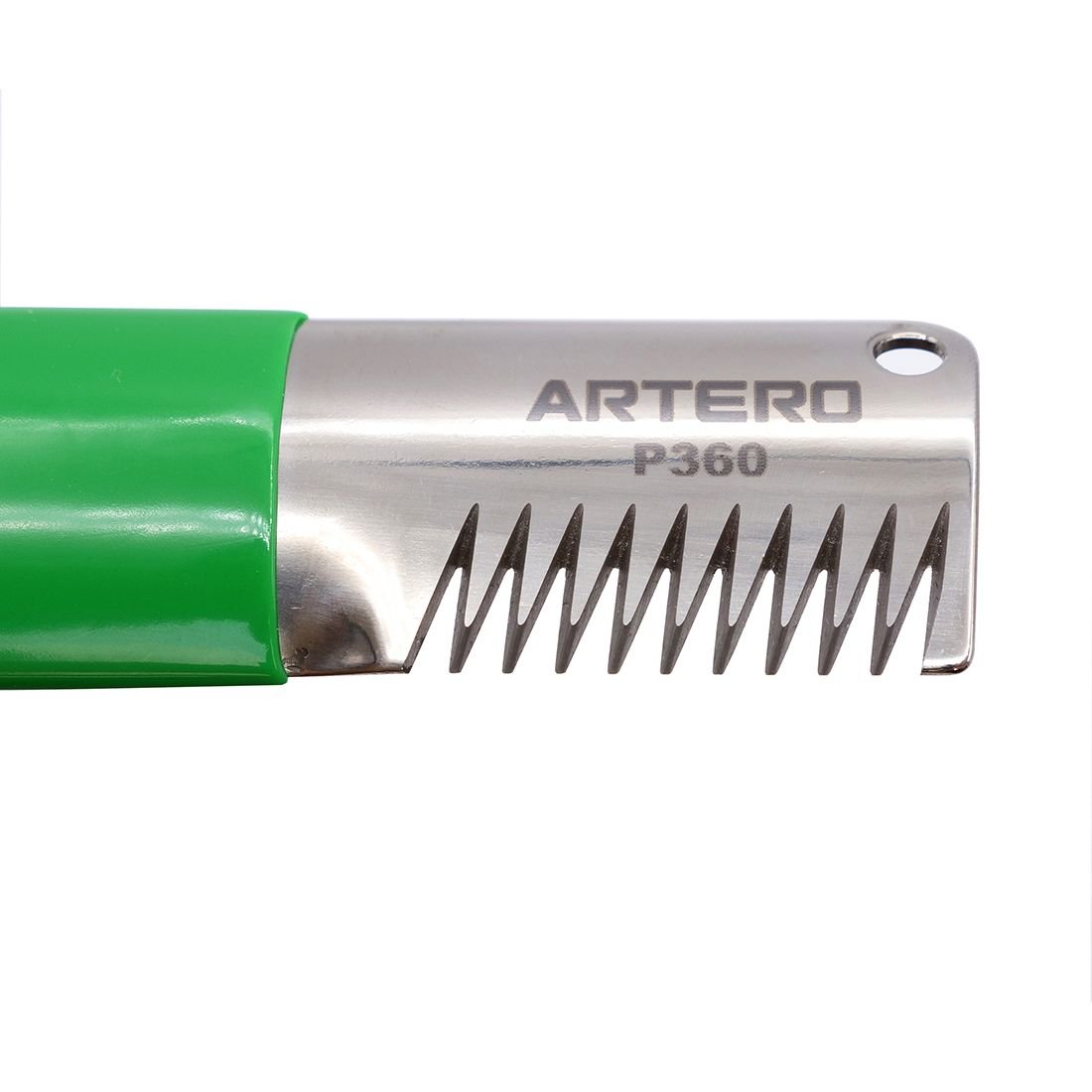 Нож для стрипинга Artero, 9 зубьев, зеленый - фото 4