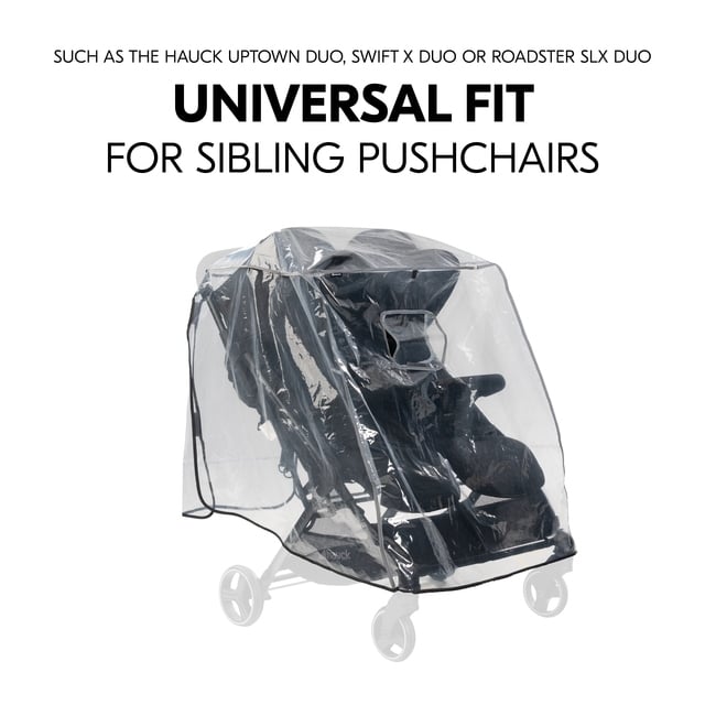 Дощовик Hauck Pushchair Raincover Duo (55081-6) - фото 3