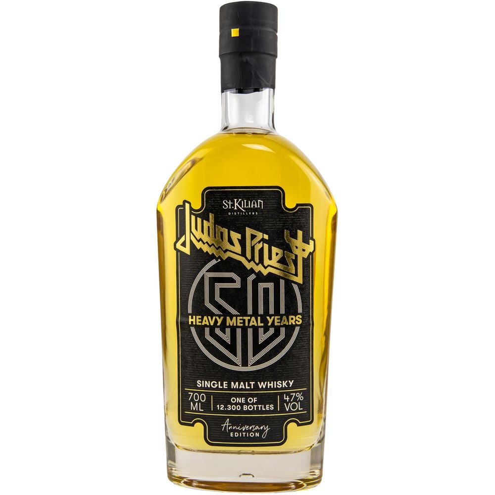 Виски St.Kilian Judas Priest 50 Heavy Metal Years Single Malt 47% 0.7 л - фото 1