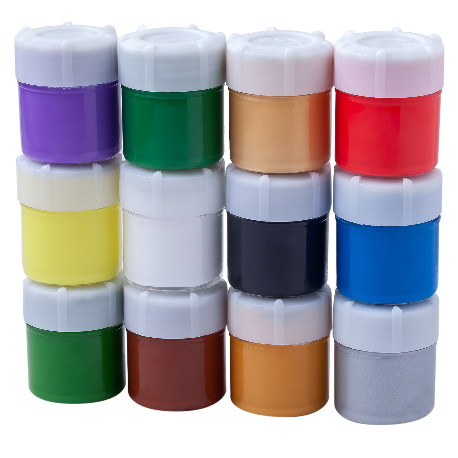 Акрилові фарби ZiBi Kids Line, 12 кольорів (ZB.6662) - фото 2