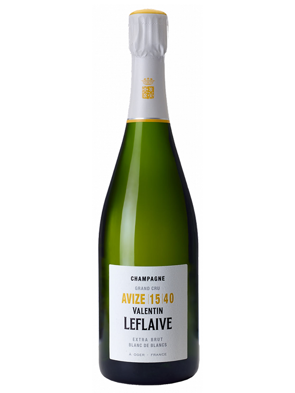 Вино Valentin Leflaive Champagne Extra Brut Grand Cru Avize Blanс de Blancs AOC, біле, екстра брют, 0,75 л - фото 1