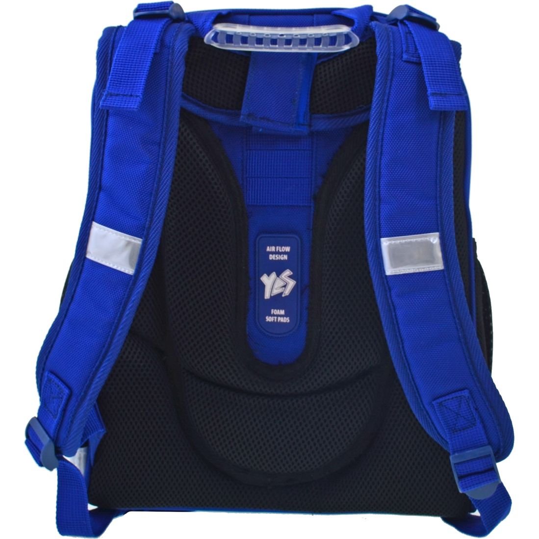Рюкзак шкільний каркасний Yes H-12 Oxford, синій (554585) - фото 4