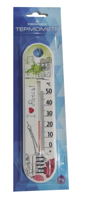 Термометр Стеклоприбор Сувенир П-1 Париж (300185) - фото 1