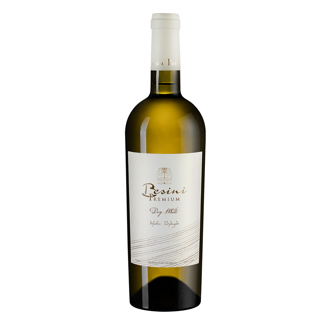 Вино Besini Premium, белое, сухое, 0,75 л (8000018003846) - фото 1