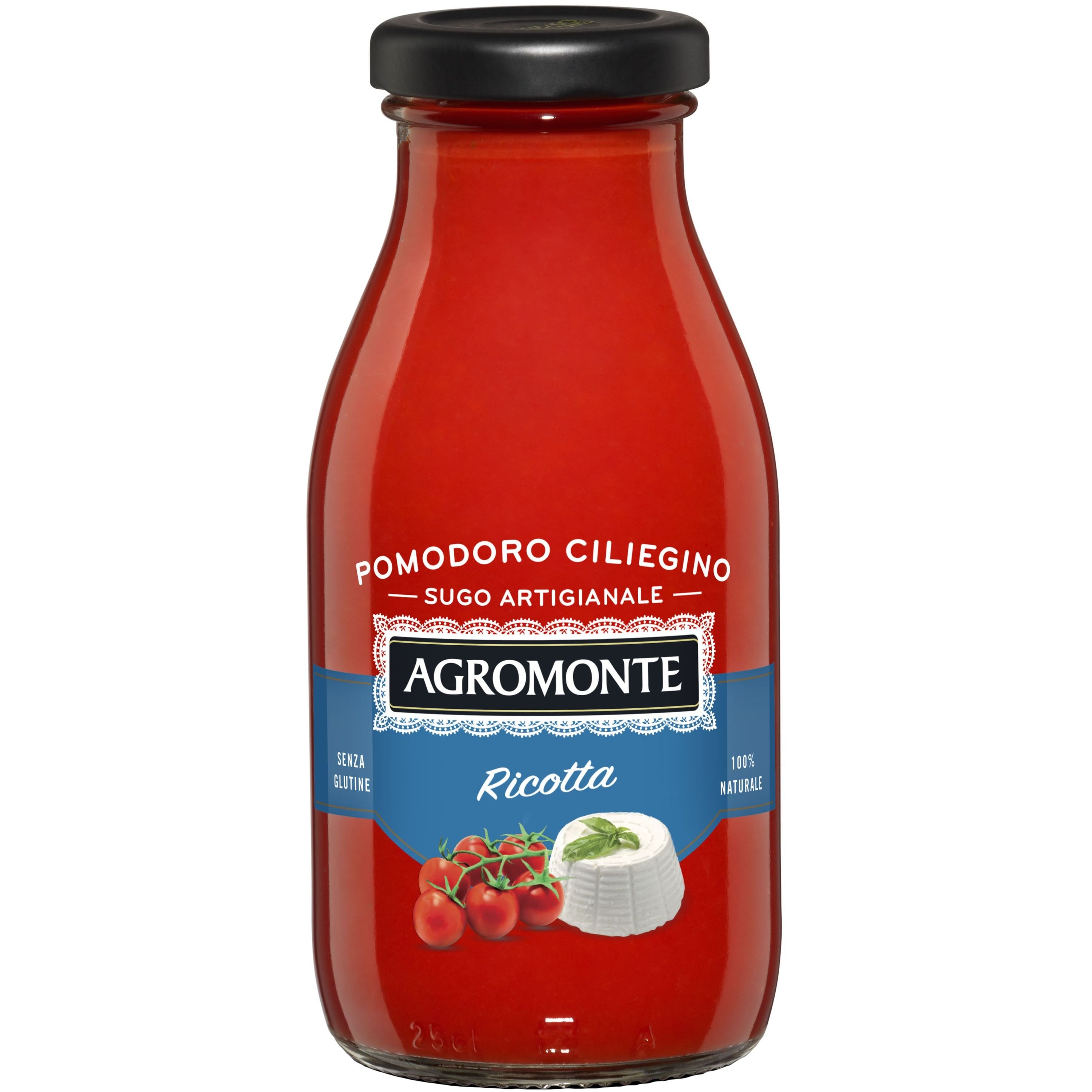 Соус Agromonte Cherry Tomato Ricotta Cheese с помидорами черри и сыром рикота 260 г - фото 1