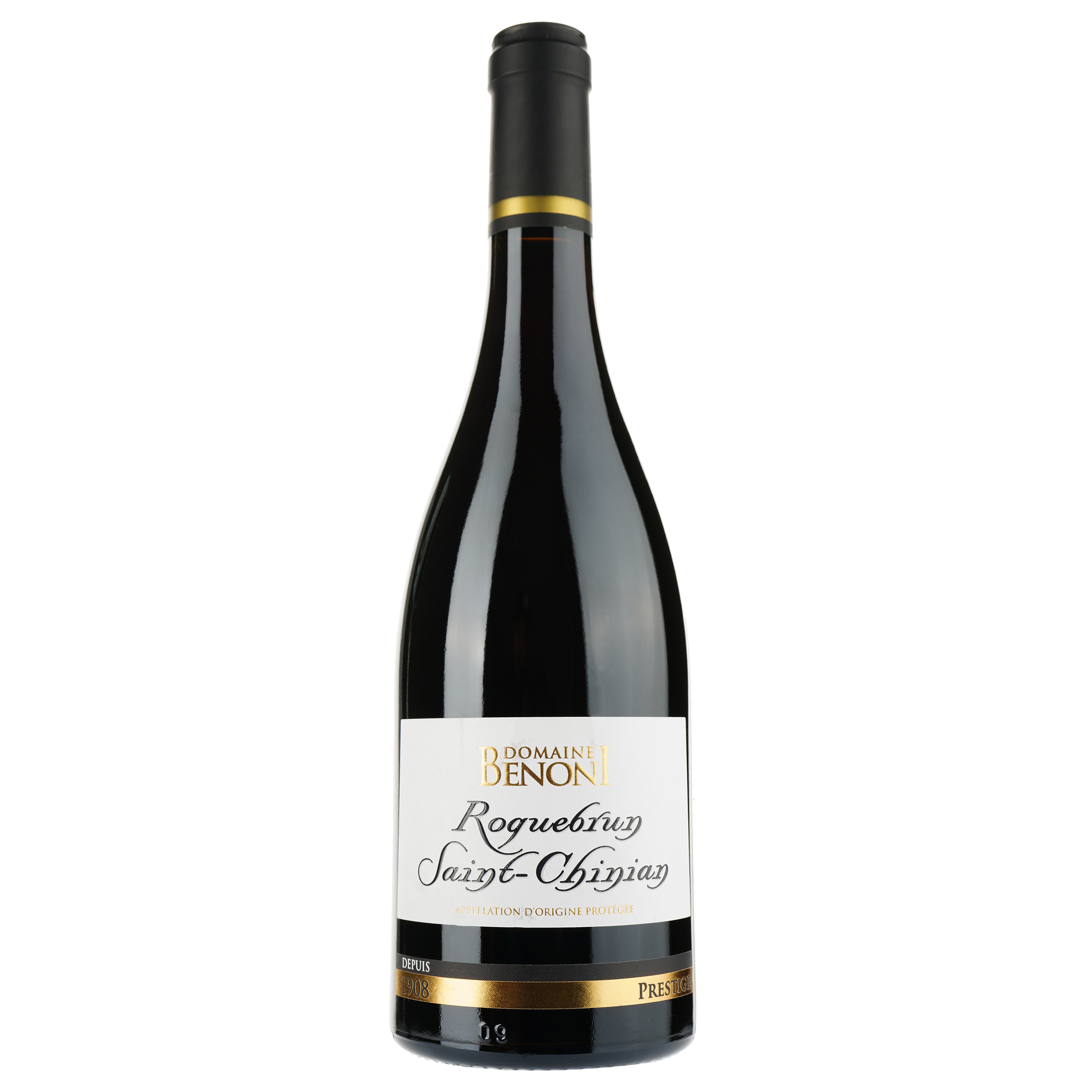 Вино Domaine Benoni Prestige 2021 AOP Saint Chinian, красное, сухое, 0.75 л - фото 1