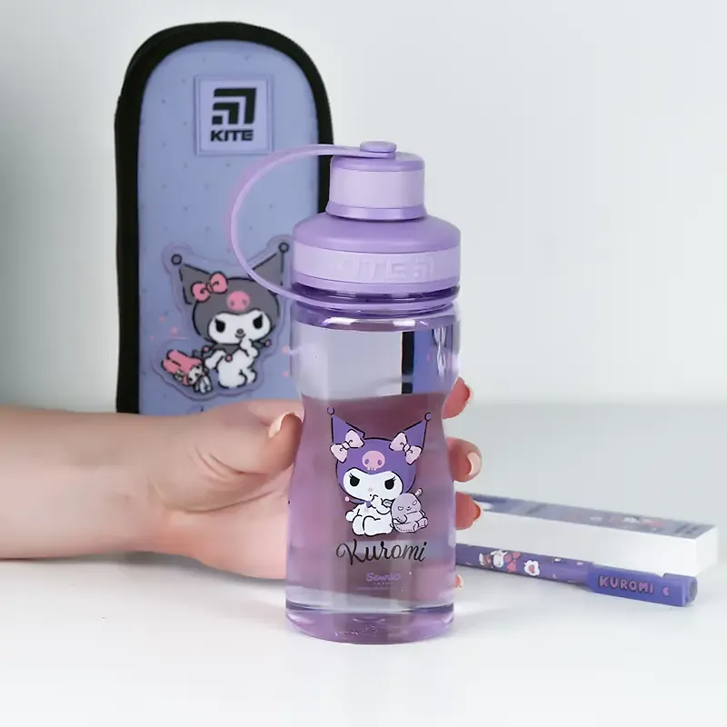 Пляшечка для води Kite Hello Kitty HK24-397, 500 мл фіолетова (HK24-397) - фото 5