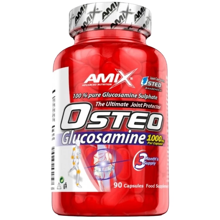 Глюкозамін Amix Osteo Glucosamine 1000 мг 90 капсул - фото 1