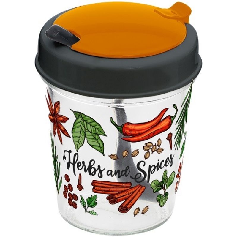 Спецовница Herevin Spice Jar with Spoon 320 мл в ассортименте (131511-000) - фото 2