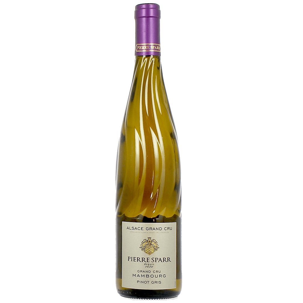 Вино Pierre Sparr Pinot Gris Mambourg Grand Cru AOC Alsace, біле, напівсолодке, 13%, 0,75 л - фото 1
