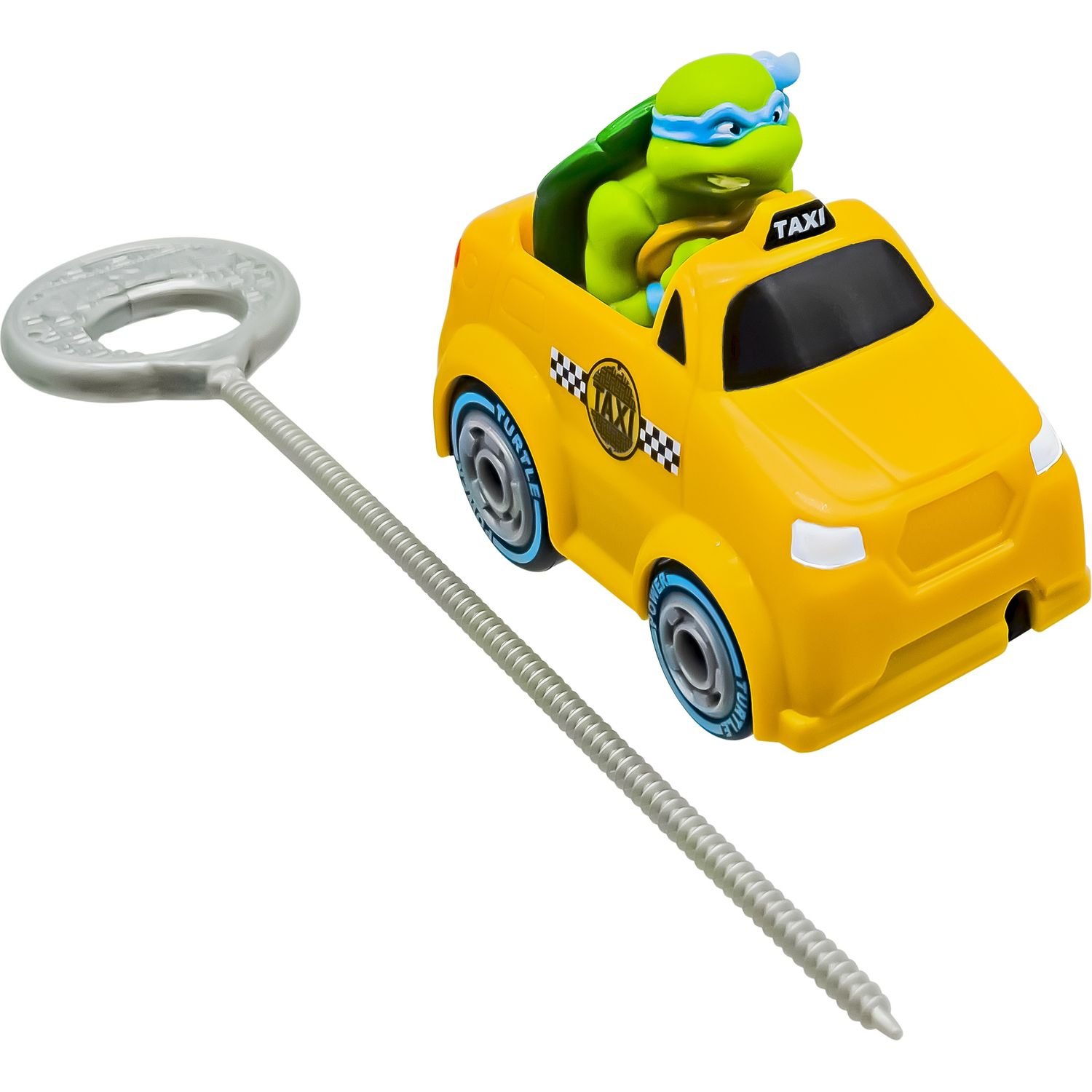 Машинка TMNT Funrise Черепашки-Ниндзя Гонщик, с лаунчером, Леонардо (71017) - фото 1