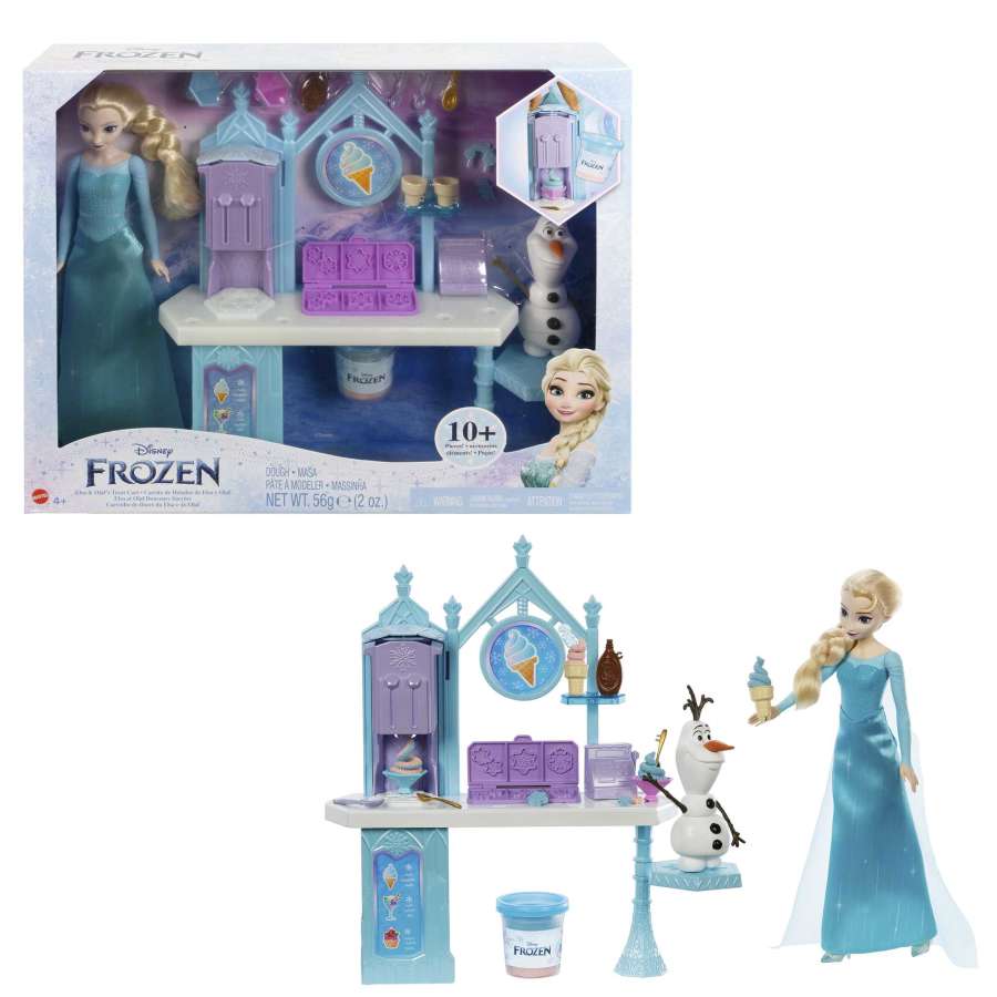 Ігровий набір Disney Frozen Elsa And Olaf Ice Treats Крамниця морозива (HMJ48) - фото 7
