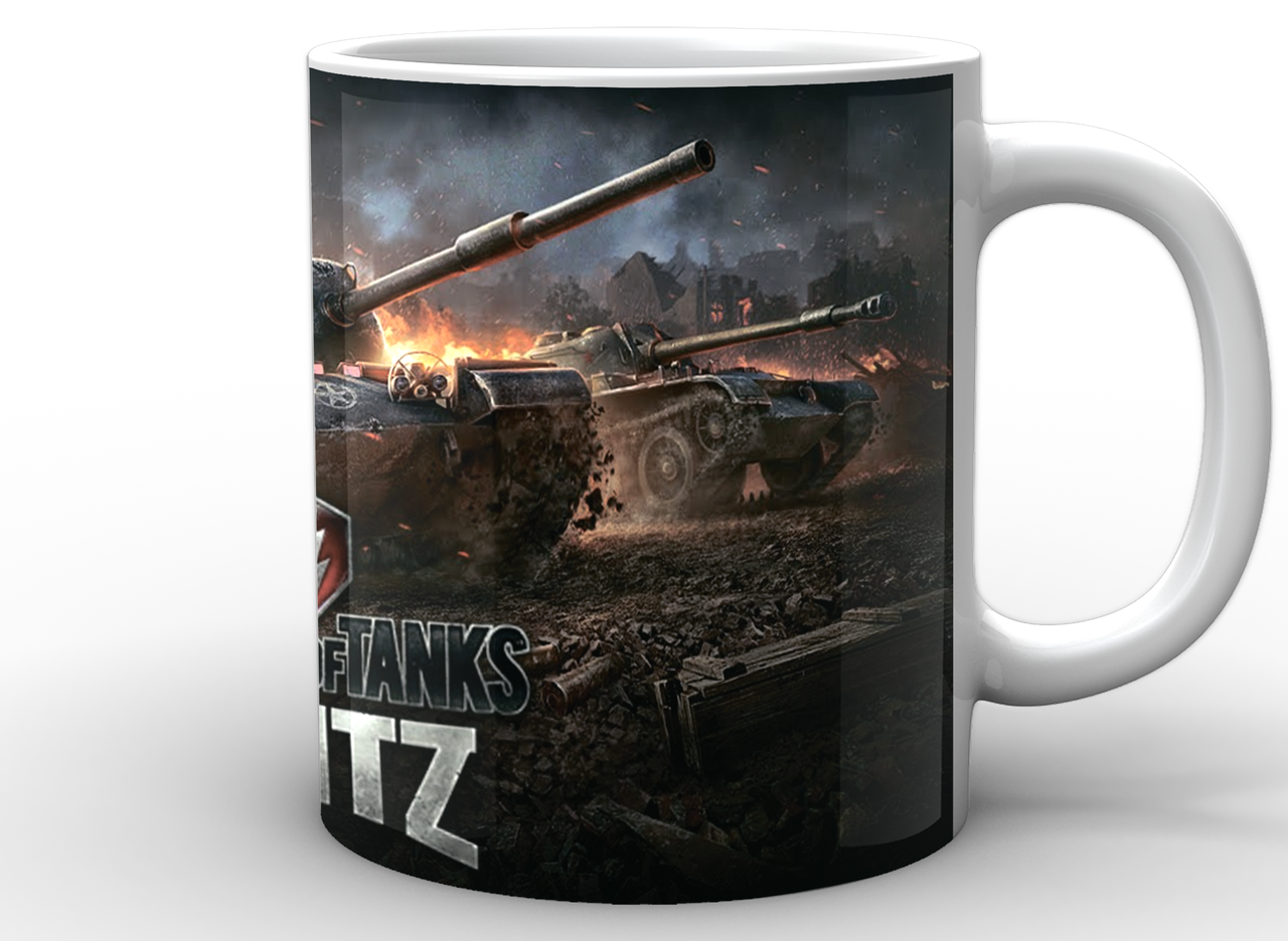 Кружка GeekLand World of Tanks Світ танків постер WT.02.002 - фото 3