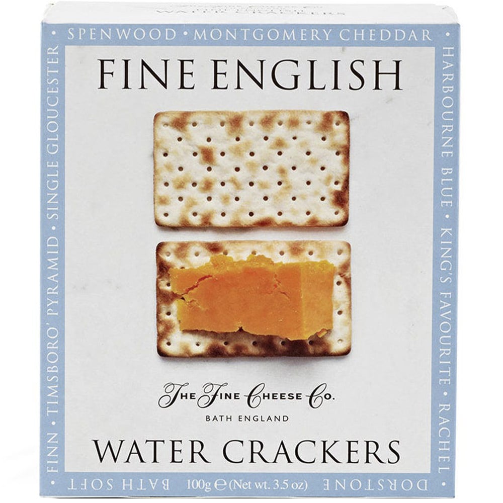 Крекеры The Fine Cheese Co Fine English Water Crackers 100 г - фото 1