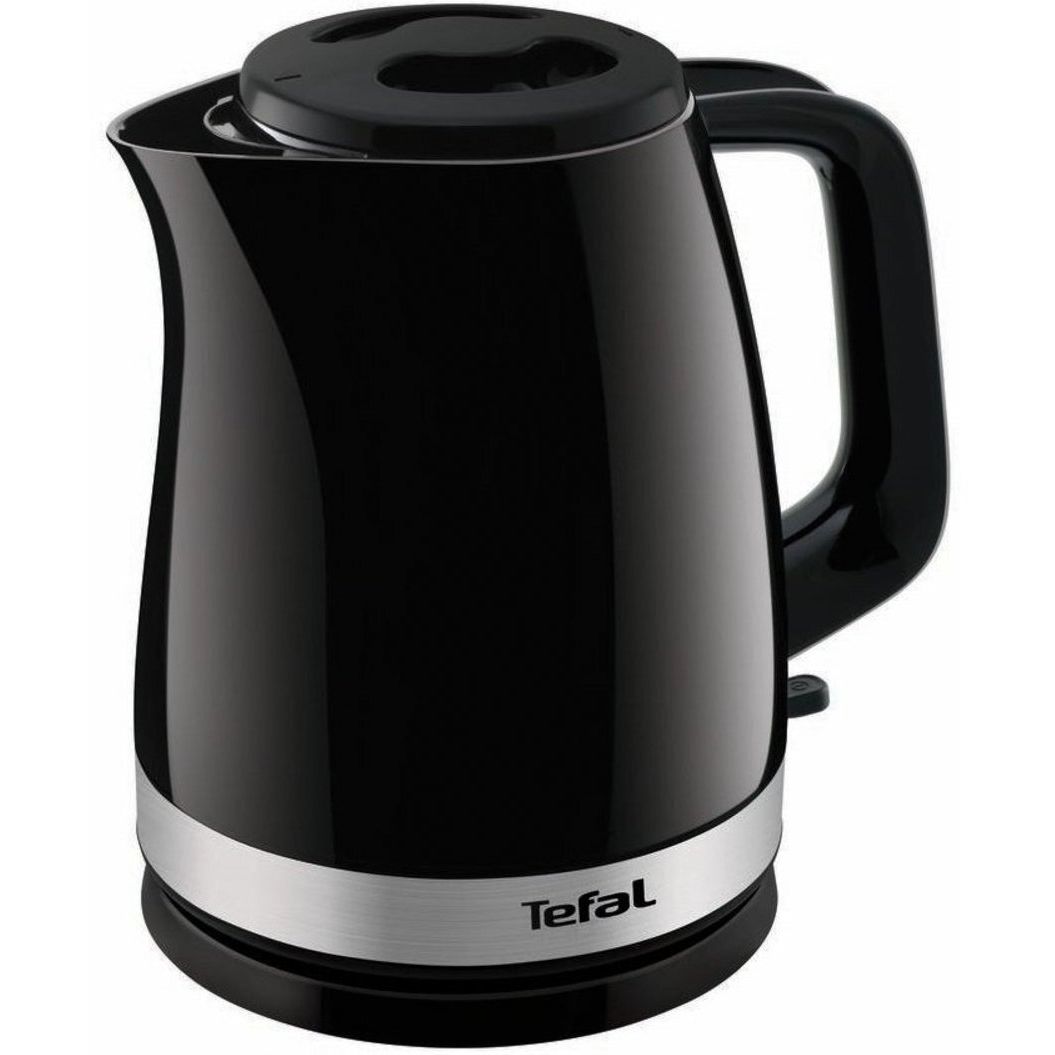 Електрочайник Tefal Delfini KO150F30 чорний 1.5 л (KO150F30) - фото 1