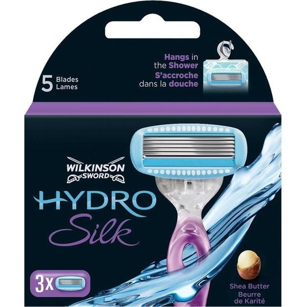 Змінні картриджі для гоління Wilkinson Sword Hydro Silk 3 шт. - фото 2