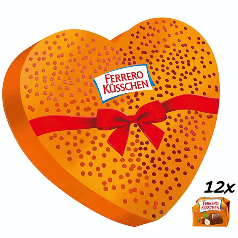 Цукерки Ferrero Kusschen праліне з фундуком 124 г - фото 2