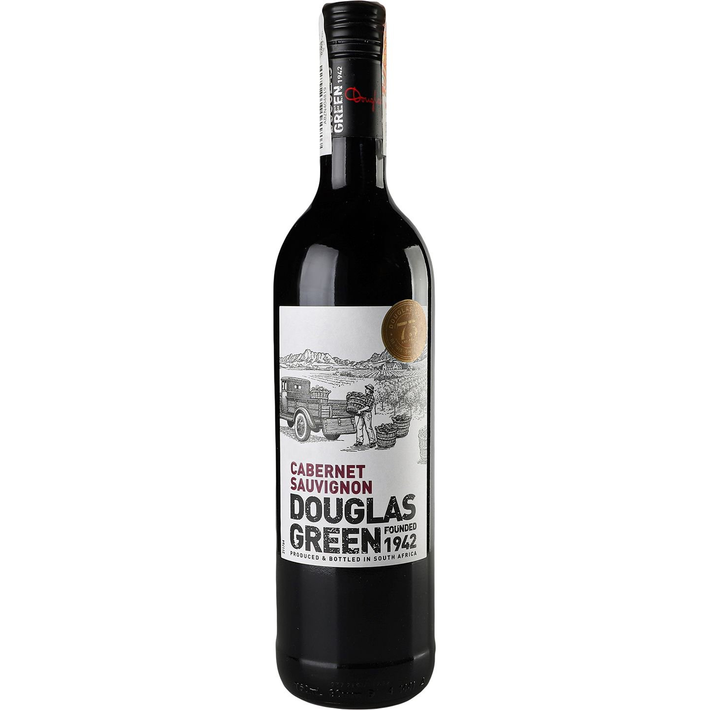 Вино Douglas Green Cabernet Sauvignon, червоне, сухе, 0,75 л - фото 1