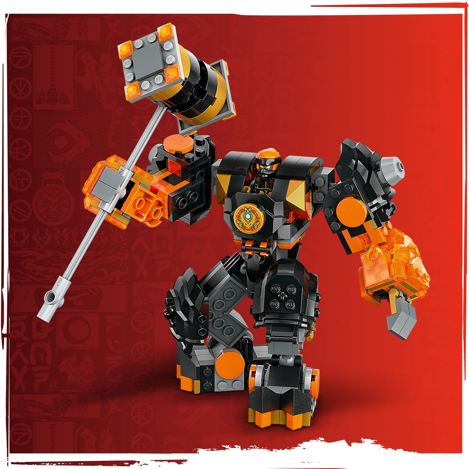 Конструктор LEGO Ninjago Робот земной стихии Коула 235 детали (71806) - фото 8