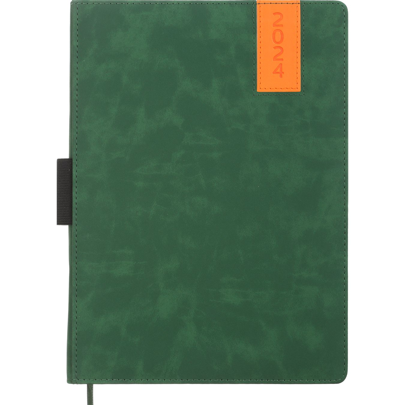 Ежедневник датированный Buromax Verona 2024 A4 зеленый (BM.2745-04) - фото 1