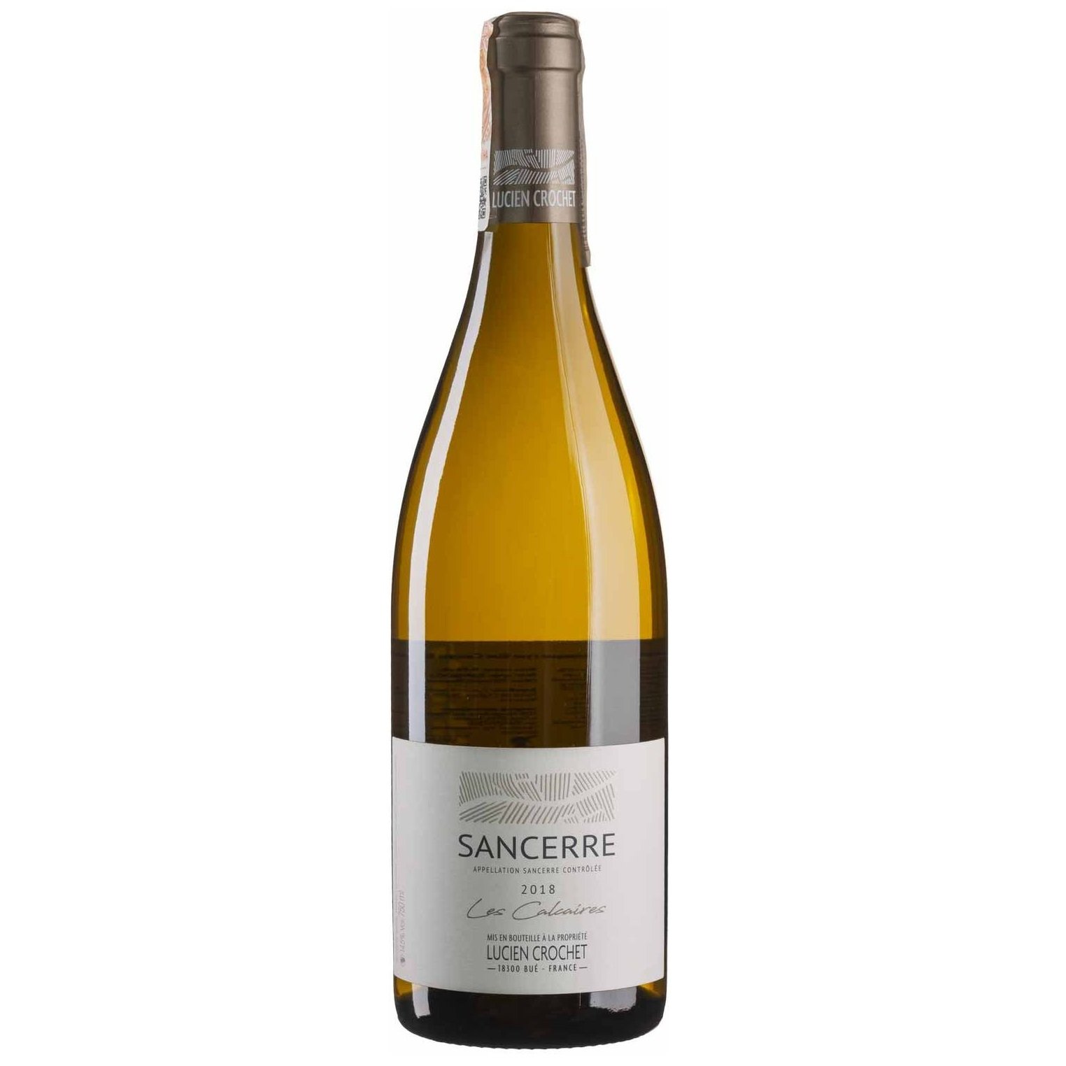 Вино Lucien Crochet Les Calcaire Blanc Sancerre 2019, біле, сухе, 0,75 л (R0932) - фото 1