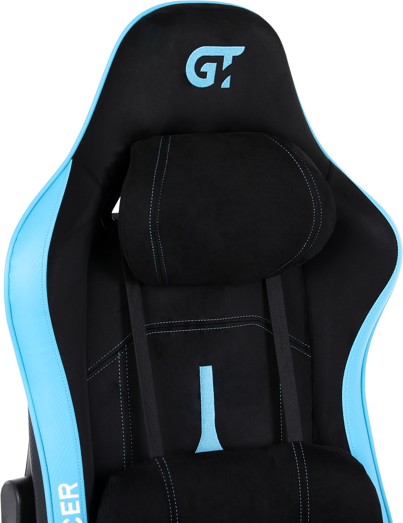 Геймерське крісло GT Racer чорне із синім (X-2565 Black/Blue) - фото 8