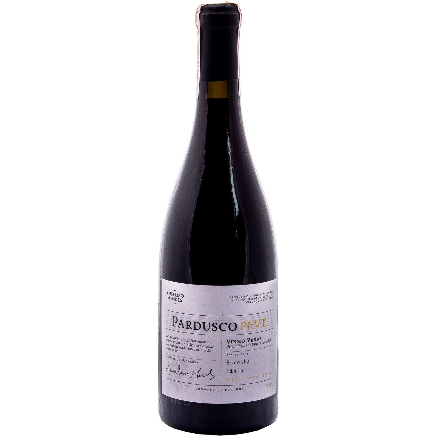 Вино Anselmo Mendes Tinto Pardusco Private, червоне, сухе, 0,75 л - фото 1