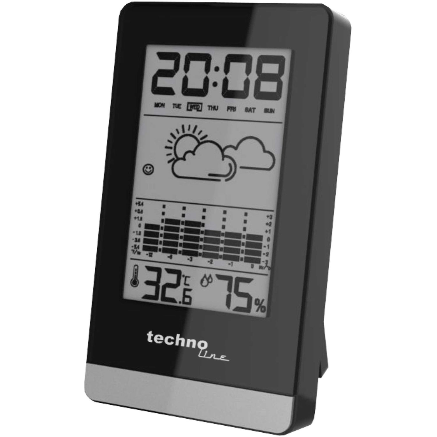 Метеостанция Technoline WS9125 Black (WS9125) - фото 1