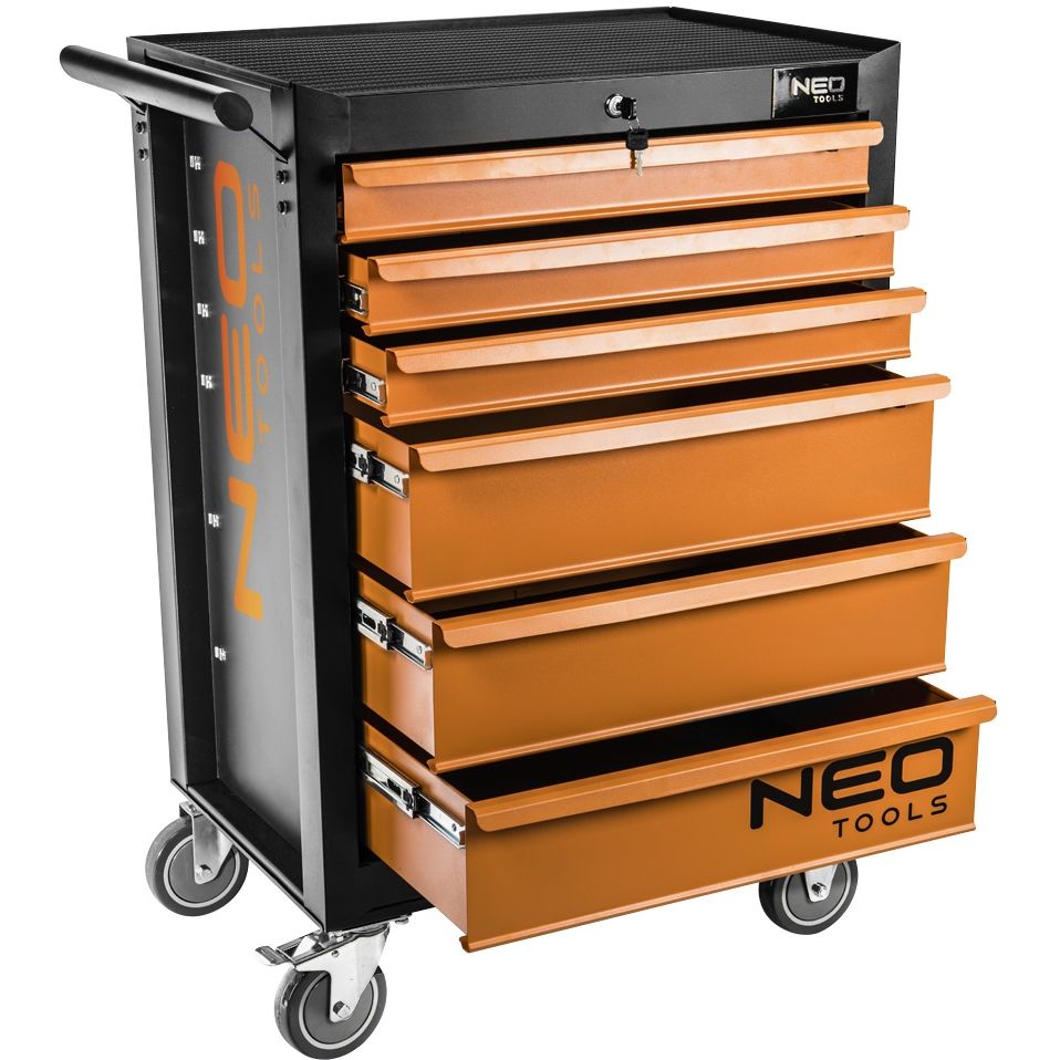 Візок для інструментів Neo Tools 6 висувних ящиків до 280 кг (84-221) - фото 1