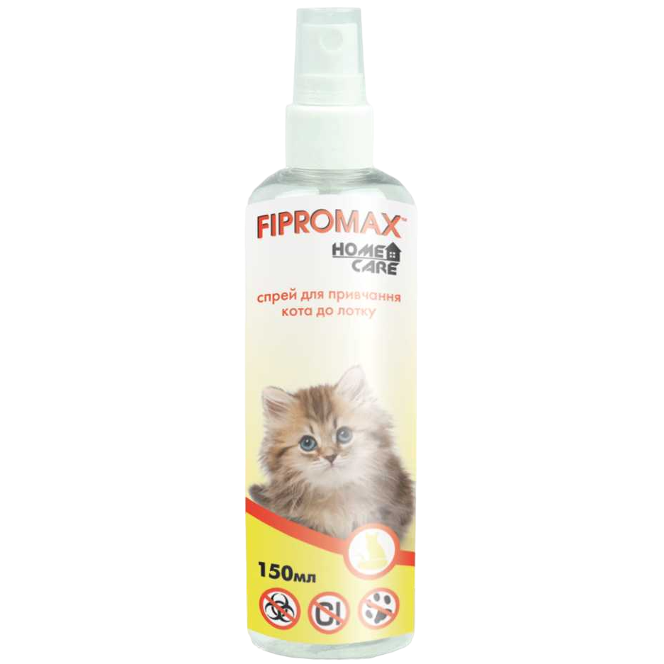 Спрей для приучения котов к лотку Fipromax Home Care, 100 мл - фото 1