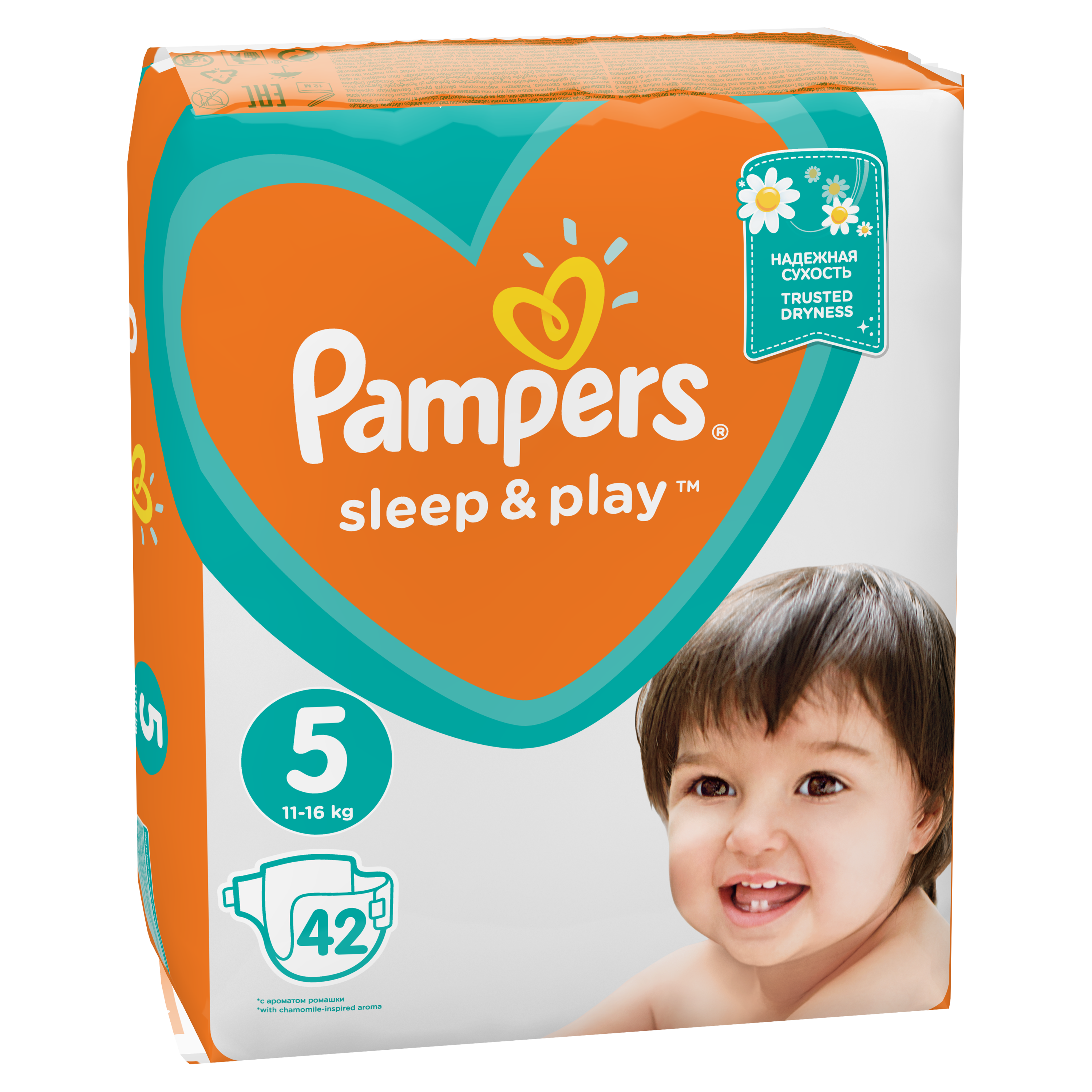 Підгузки Pampers Sleep&Play 5 (11-16 кг), 42 шт. (81664439) - фото 3