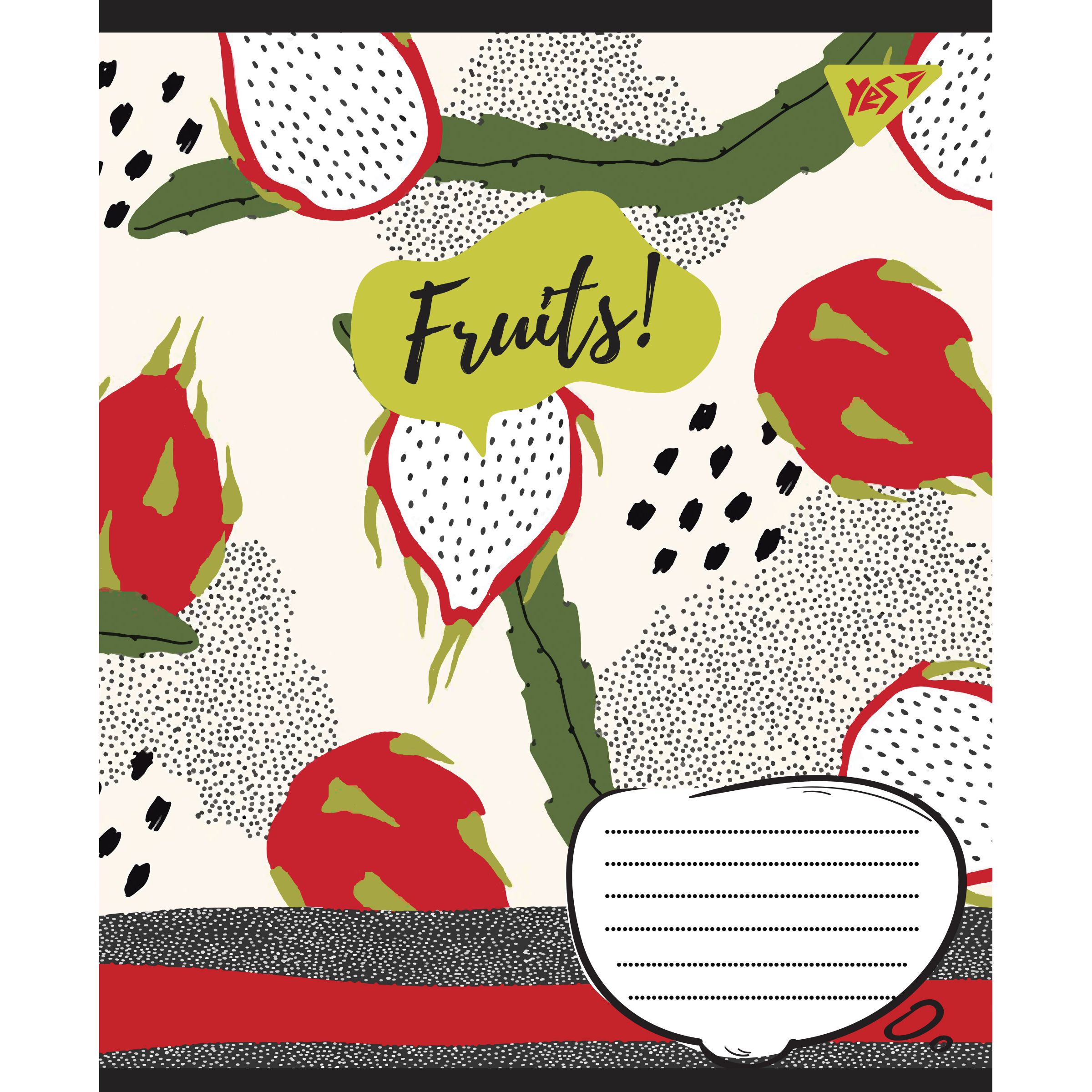 Тетрадь общая Yes Fruits, A5, в линию, 48 листов - фото 2