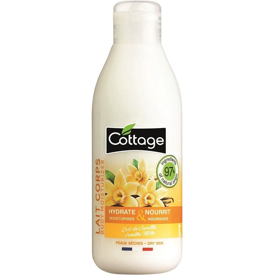 Молочко для тіла Cottage Body Moisturizer Moisturizes & Nourishes Vanilla Milk 200 мл - фото 1