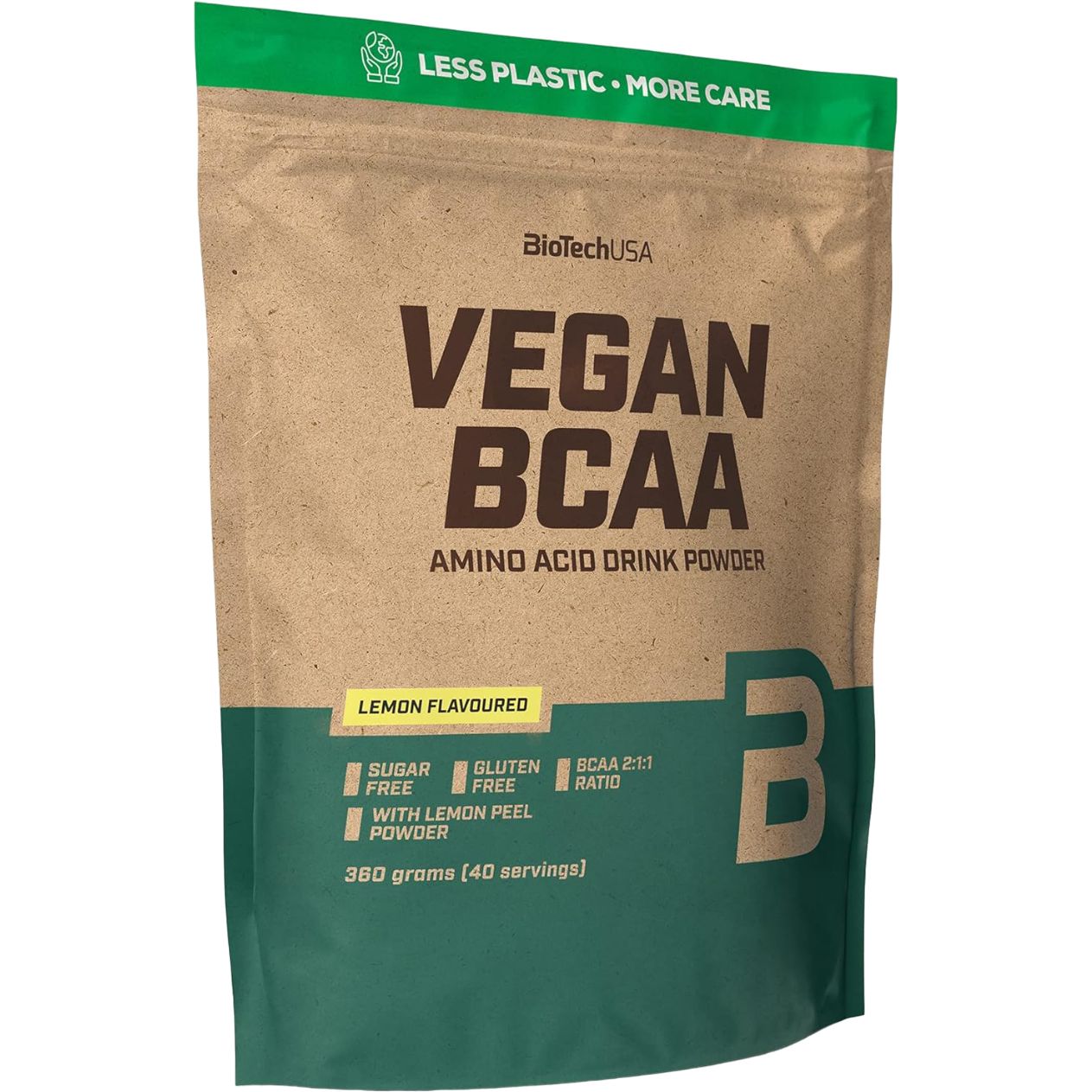 Аминокислоты BioTech Vegan BCAA Лимон 360 г - фото 1