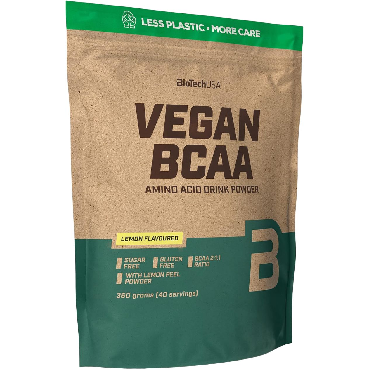 Амінокислоти BiotechUSA Vegan BCAA Лимон 360 г - фото 1