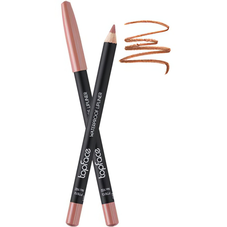 Карандаш для губ TopFace Waterproof Lipliner водостойкий PT613 тон 102 1.14 г - фото 1