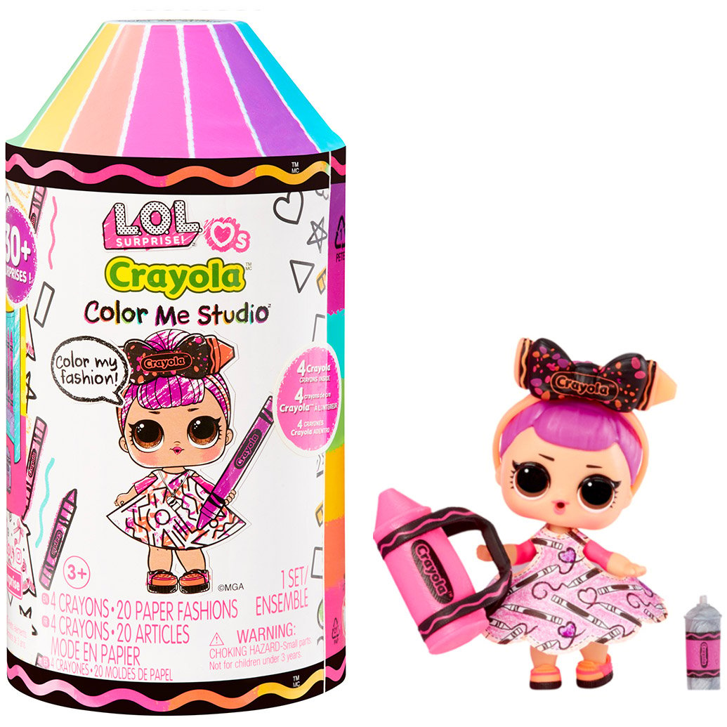 Ігровий набір з лялькою L.O.L. Surprise Crayola Color Me Studio (505273) - фото 1