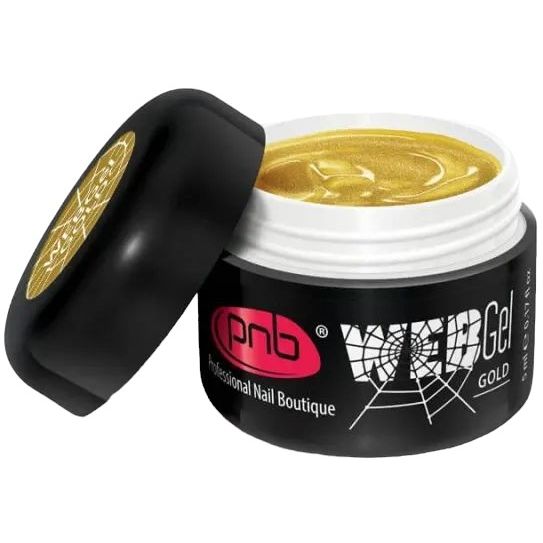 Гель павутинка PNB UV/LED Web Gel Gold 5 мл - фото 1