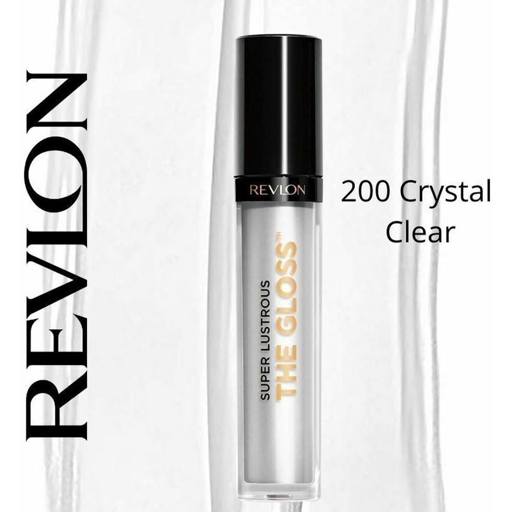 Блиск для губ Revlon Super Lustrous Lipgloss відтінок 200 (Crystal Clear) 3.8 мл (543303) - фото 6