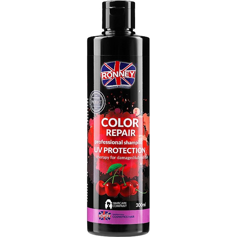 Шампунь для фарбованого волосся Ronney Professional Color Repair Shampoo UV Protection 300 мл - фото 1