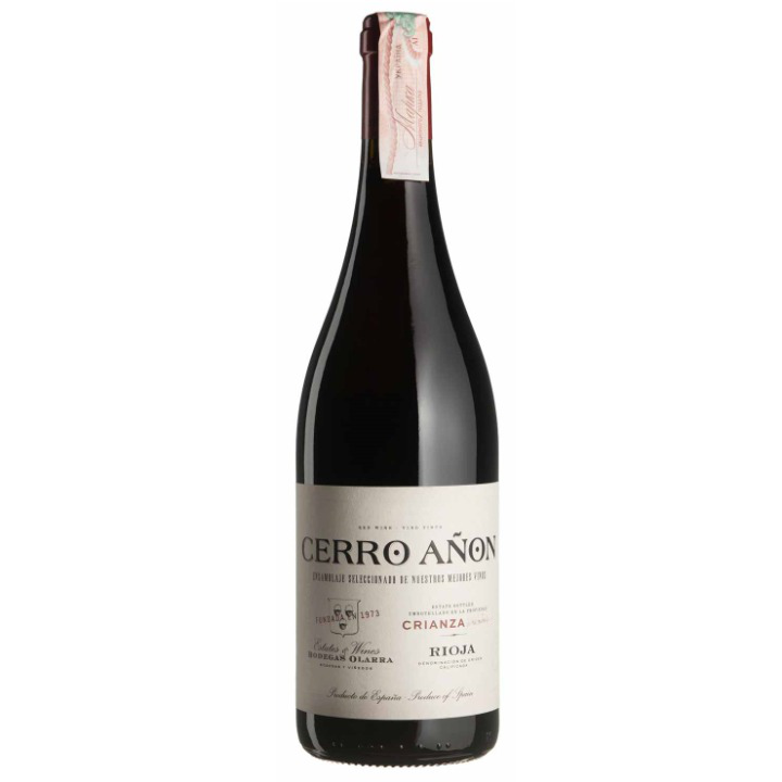 Вино Bodegas Olarra Cerro Anon Crianza, червоне, сухе, 13,5%, 0,75 л (7844) - фото 1