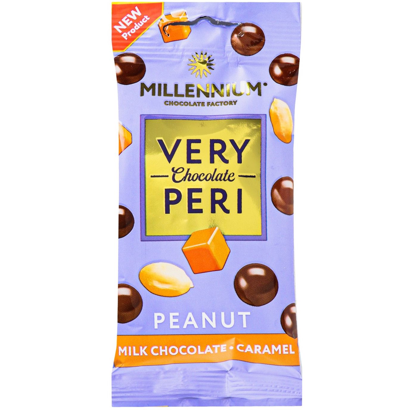 Драже Millennium Very Peri Peanut з солоною карамеллю 45 г (924025) - фото 1
