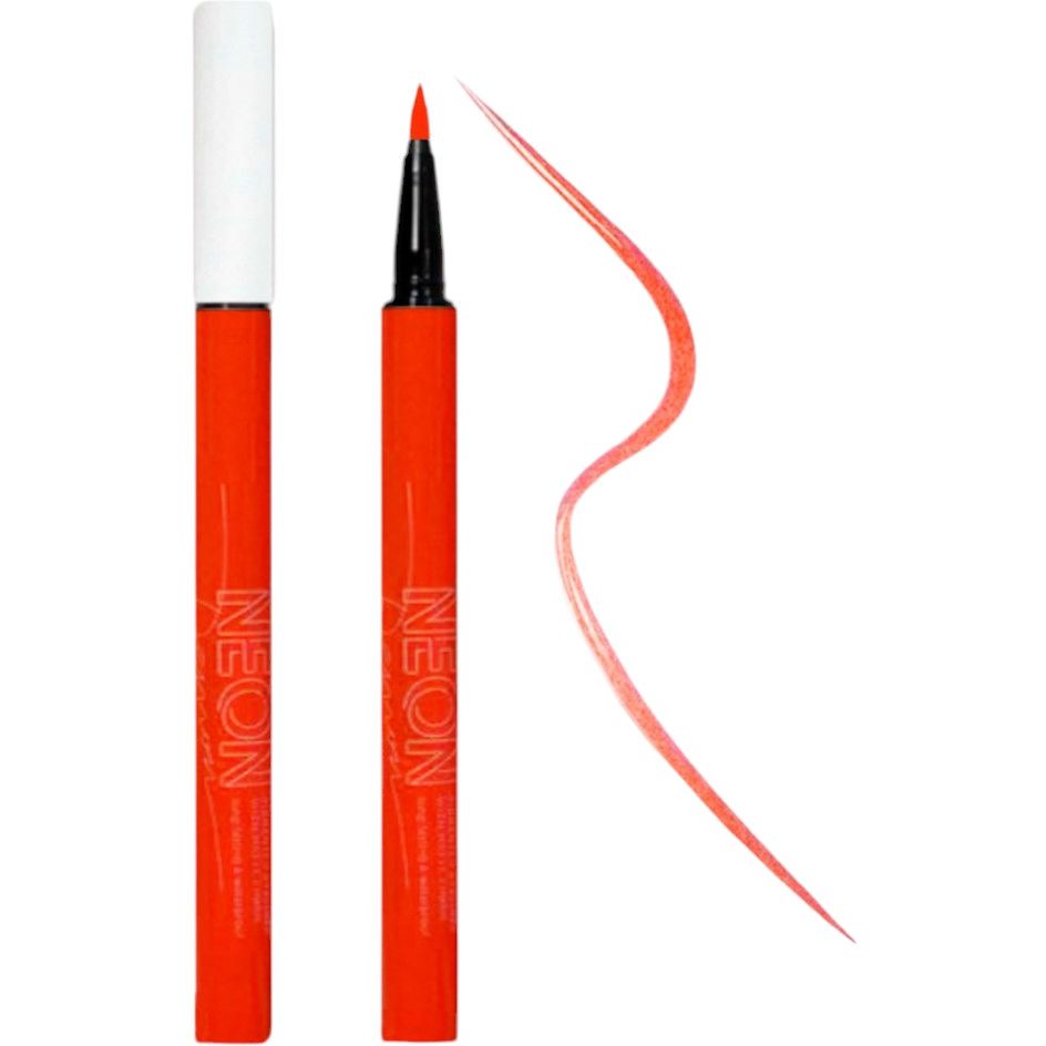 Неоновый маркер Parisa Neon Eyeliner NP-107 тон 05 (Коралловый) 0.6 мл - фото 1