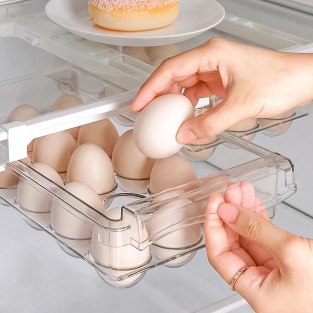 Контейнер підвісний у холодильник для яєць МВМ My Home KP-69 T 300х200х95 мм (KP-69 T) - фото 5