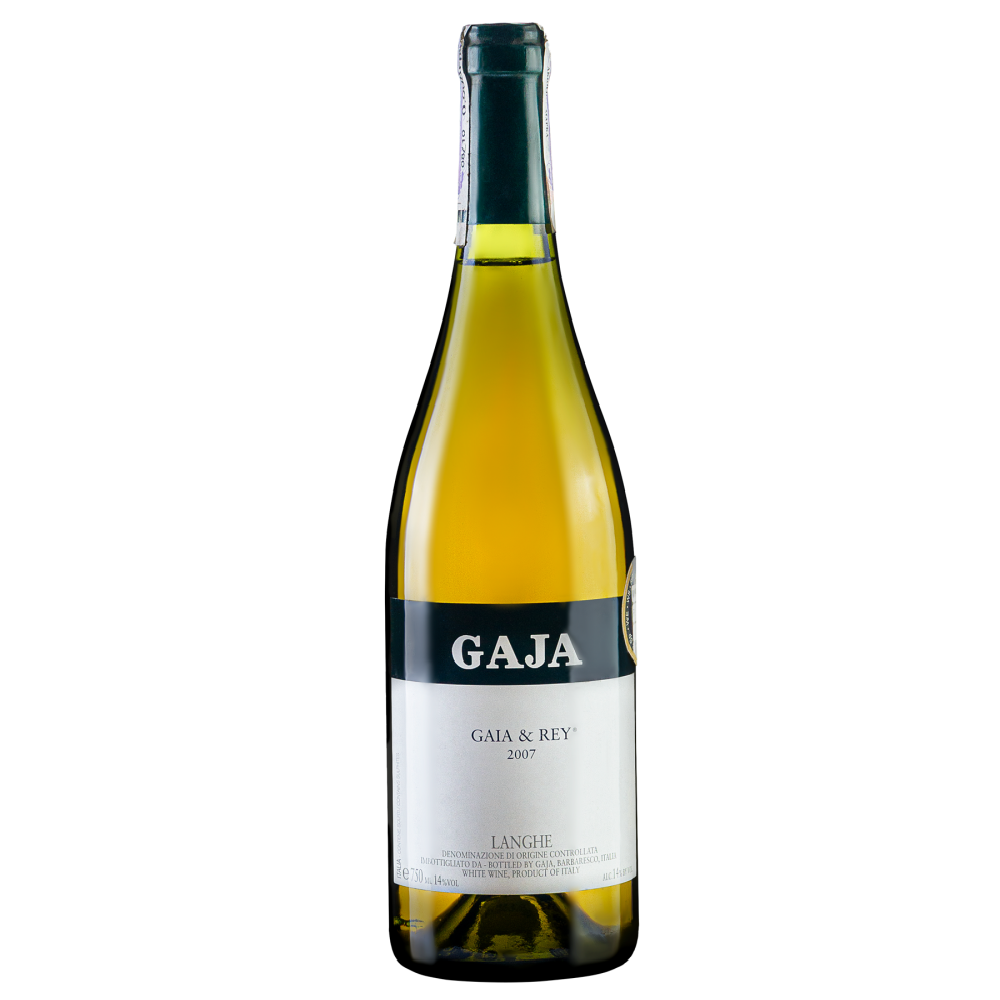 Вино Angelo Gaja Rey Langhe DOC 2007 Chardonnay, белое, сухое, 14%, 0,75 л - фото 1