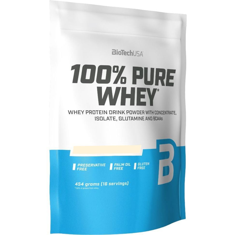 Протеїн BioTech 100% Pure Whey Chocolate 454 г - фото 1