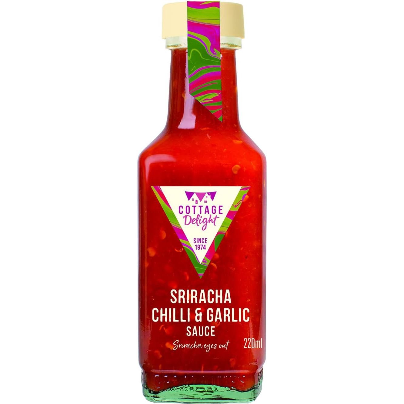 Соус Cottage Delight Sriracha Чилі з часником 220 г - фото 1