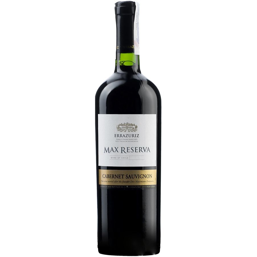 Вино Errazuriz Max Reserva Cabernet Sauvignon, червоне, сухе, 0,75 л - фото 1